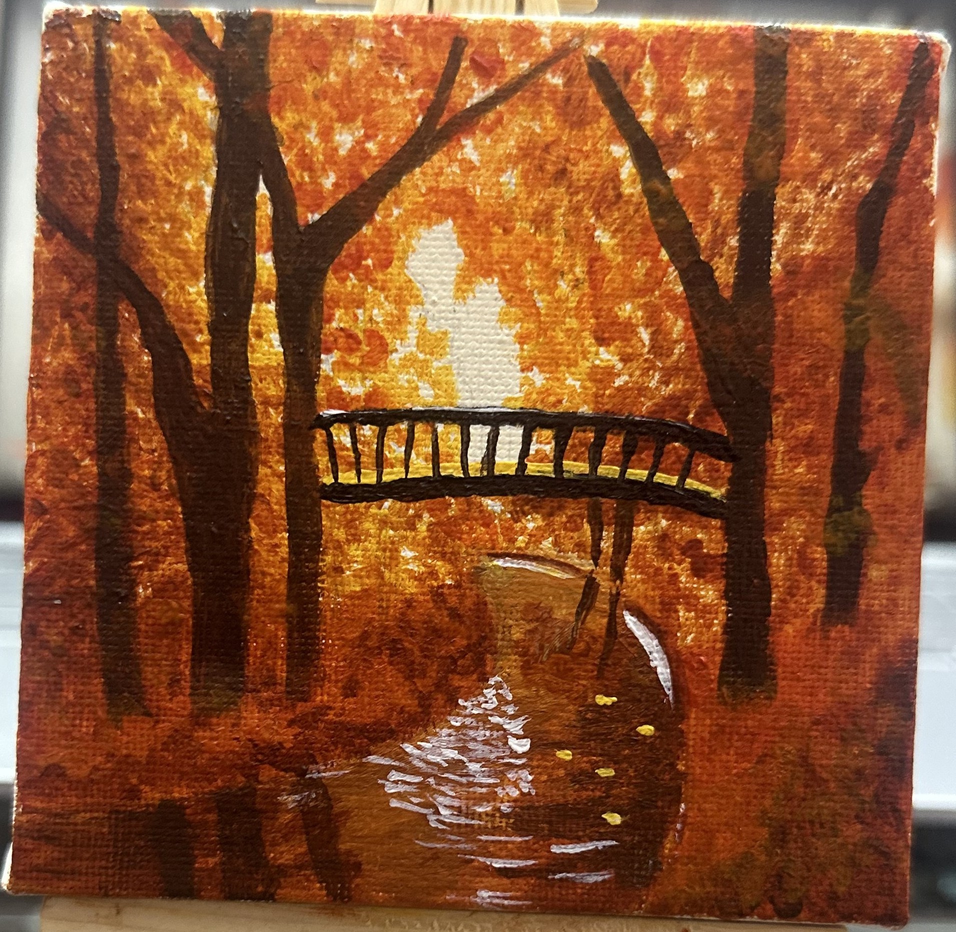 Acrylic Nature Painting 1